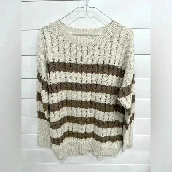 Anthropologie Pilcro Longline Stitch Sweater Size Small NWOT - Picture 4 of 7